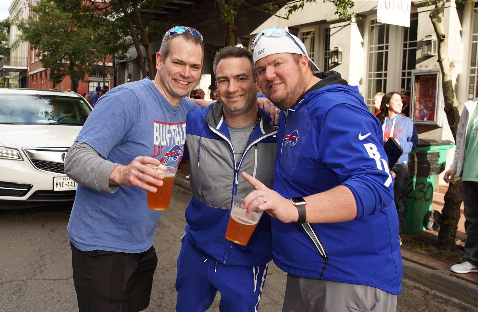 Buffalo Bills packers of NOLA Takeover Parade